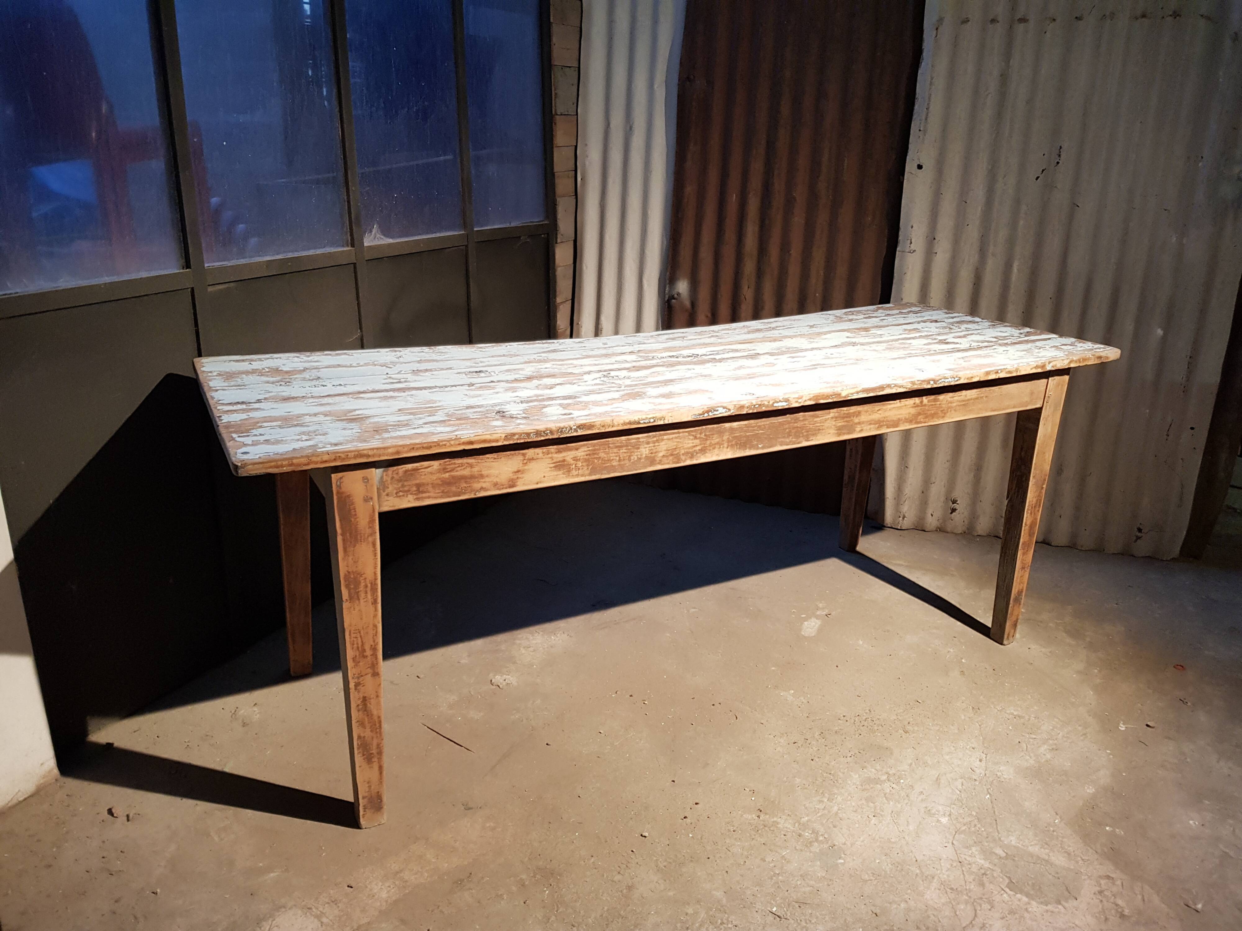 Old farm table