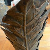 Elegant bronze umbrella door by the famous Italian designer Gabriella Crespi