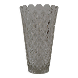 Mid-century Glass Vase,by Glasswork Novy Bor,1960's.