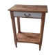 Country chic console side table