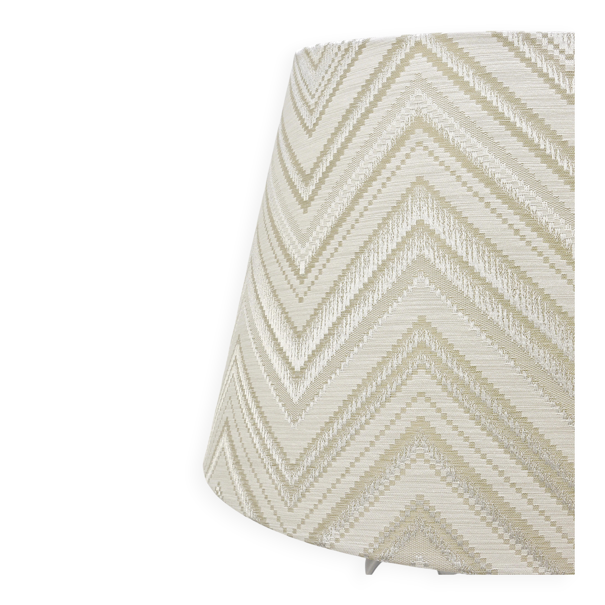 Lampe de table Hollywood Regency en forme d'ananas blanc style Tommaso Barbi, Italie, années 1970