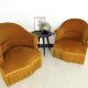Vintage toad armchairs