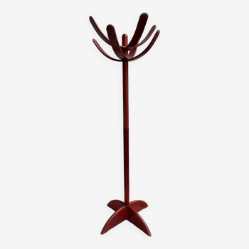 Porte-manteau Cactus de Mauro Pasquinelli - en bois rouge