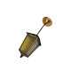 Vintage Polish pendant lamp from Polam, 1970s