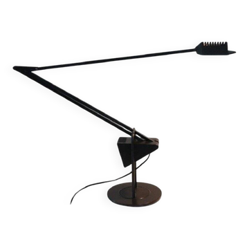 Black Metal Postmodern Table Lamp By Fridolin Naef For Luxo, 1980s