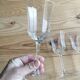 4 crystal glasses from Arques – Octime model