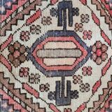 Superbe tapis persan oriental vintage ancien bohême 275x125 cm