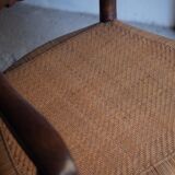 Vintage Chiavarina chair with armrests, 1950s