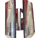 Raak applique chrome double tige , 1970s