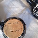 Complete Vallauris Ceramic Coffee Service, 1960s. Signed.