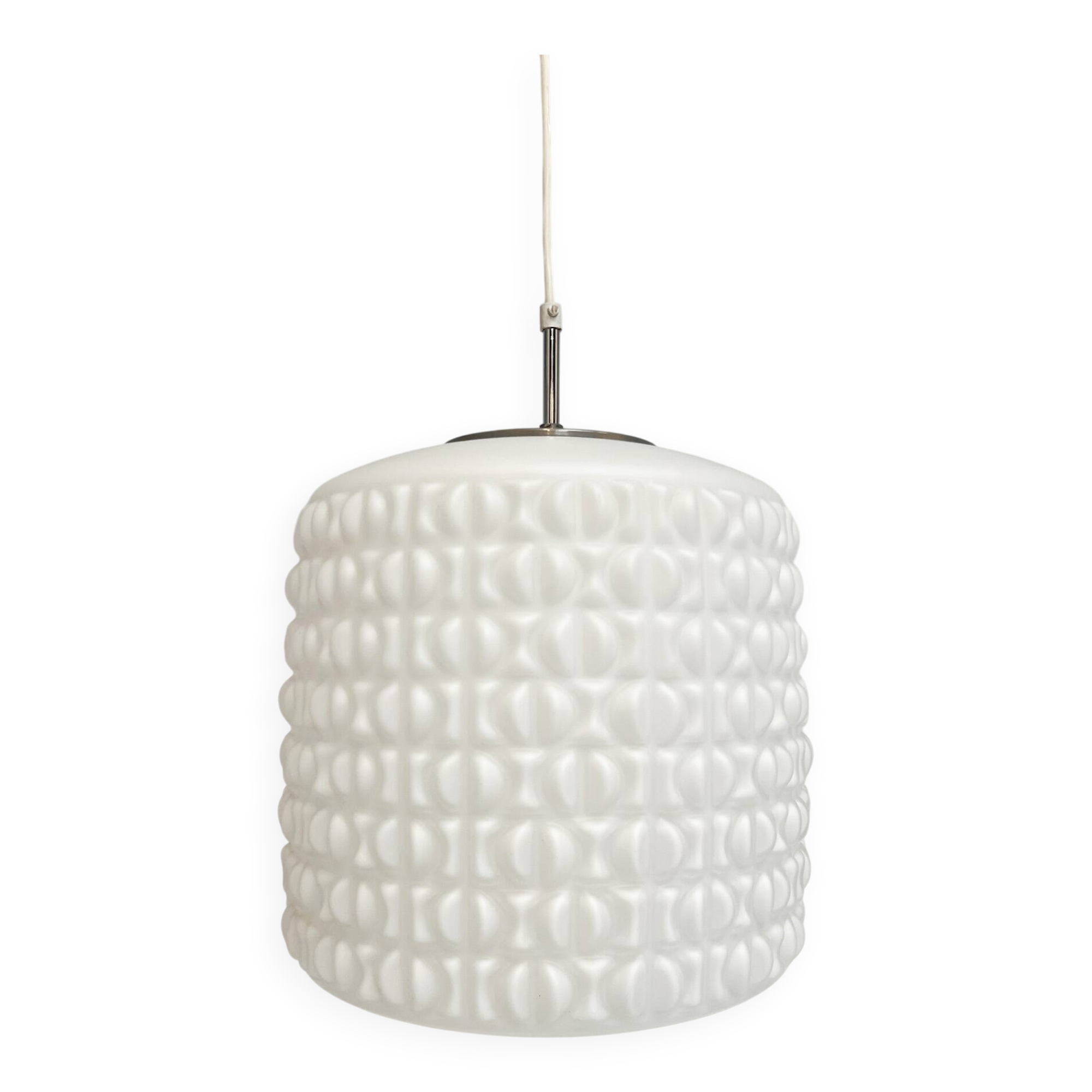 Opal ceiling lamp by Aloys F. Gangkofner for Peill & Putzler, 1960s