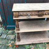 Oak console