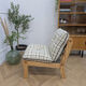 Vintage pine armchair, 1970s