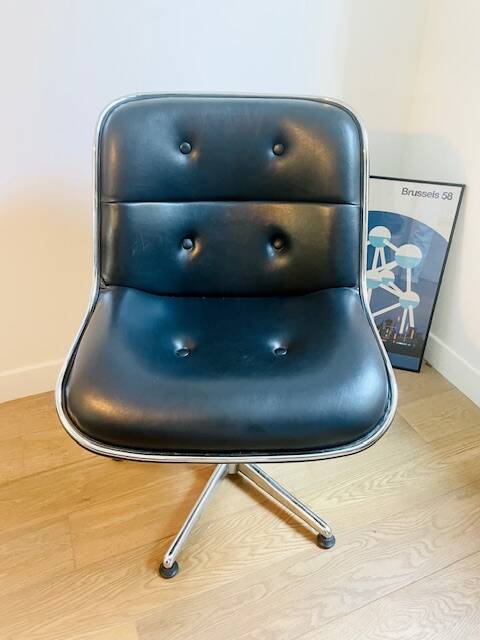 Executive Chair by Charles Pollock for Knoll, 1960s