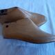 Pair of 2 children's shoe trees, handmade work, light wood, size 22