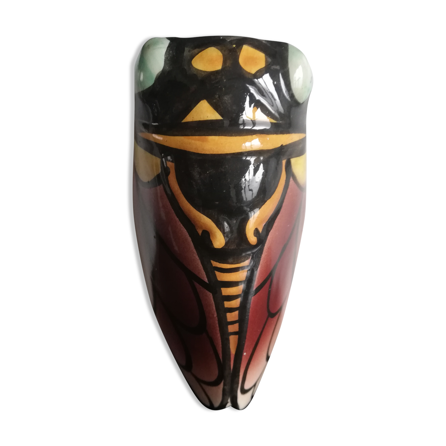 Bouquetiere Cigale Jean Massier Vallauris