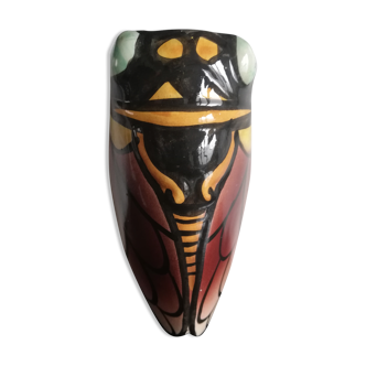 Bouquetiere Cigale Jean Massier Vallauris