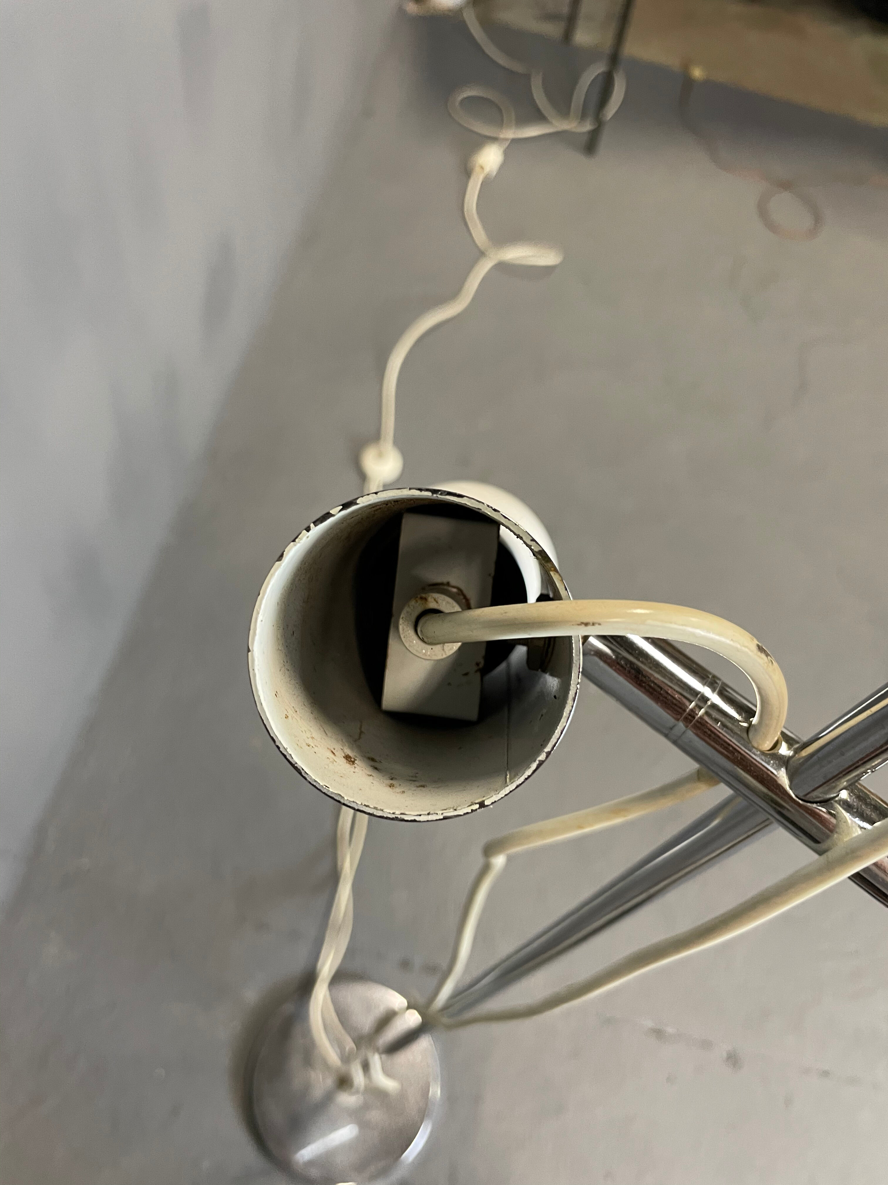 Floor lamp 70s, 2 fires