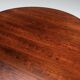 Gunni Omann large dining table in rosewood Omann Jun Denmark 1960
