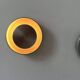 Pair of vintage wall lights, brushed metal, France 1970