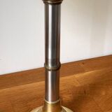 70s Steel and Brass LAMP
