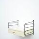 White String shelving system with drawer element and ladders by Kajsa & Nisse Strinning, 1940s