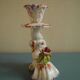ceramic candlestick chandelier Italy vintage decor candleholder
