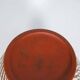 Vintage minimalist ceramic vase Wekara sgraffito