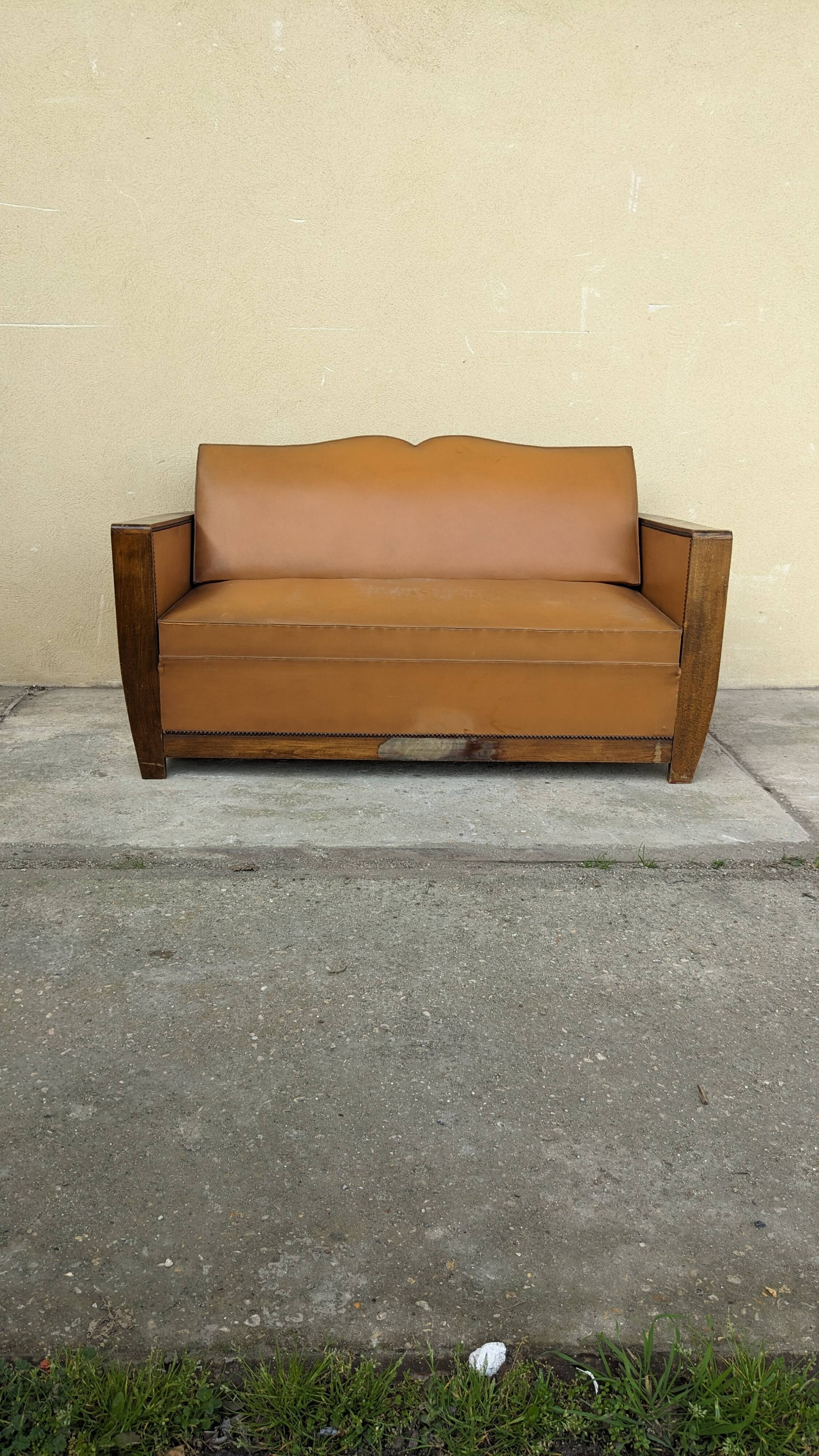 Convertible sofa called mustache