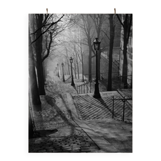Années 30 | photos Brassaï | Escaliers Montmartre, 192