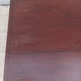 English drop-leaf table in mahogany from the 19th century.