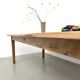 Very large farmhouse table in solid oak, 1950s – L300 cm