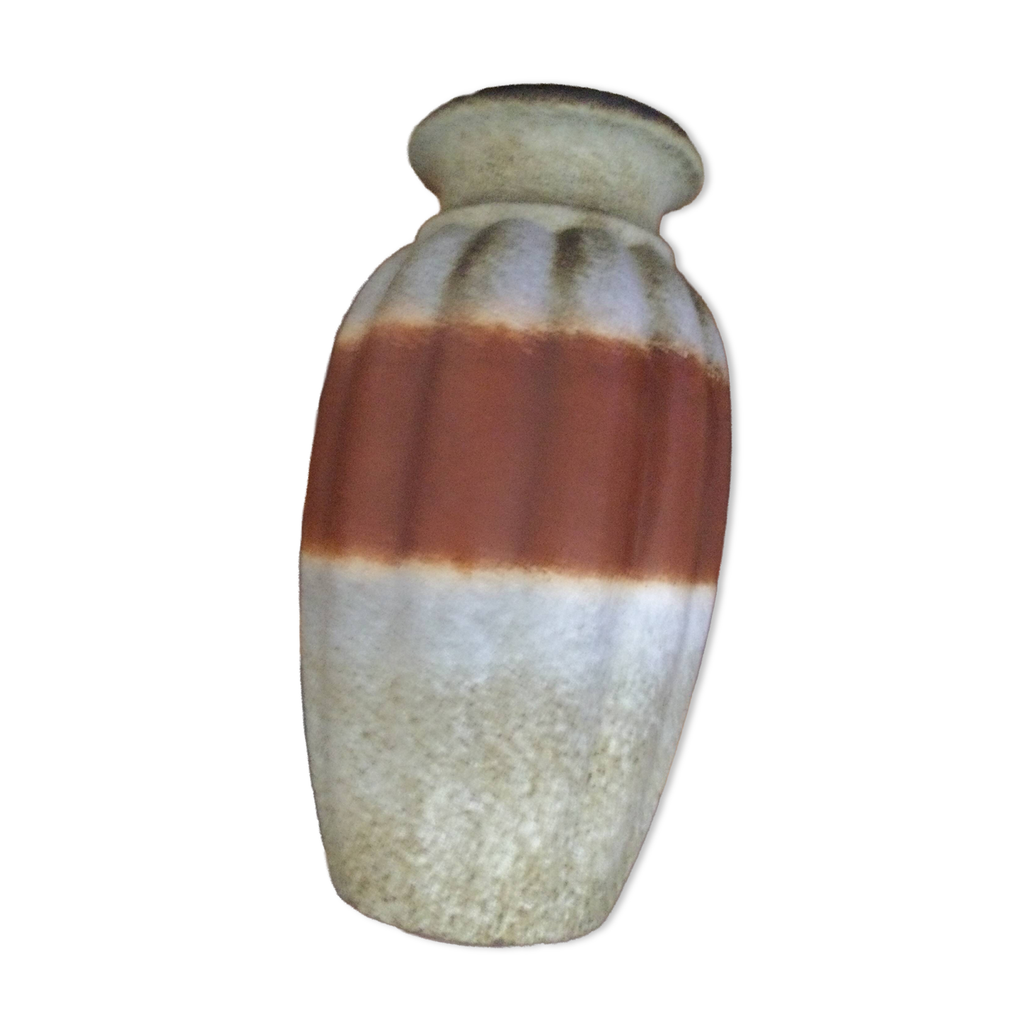 Vintage floor vase Scheurich 292 Ceramic W. Germany 40 cm