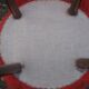 2 chairs red rug seventies