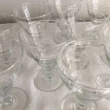 Verres à eau 1930