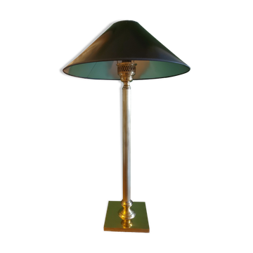 Lampe en laiton doré style néo classique