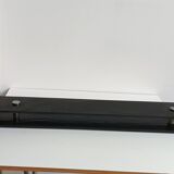 Large format solid glass vintage door handle