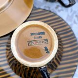 Service à café Domino Sarreguemines