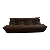 Togo 3-seater leather chair by Michel Ducaroy