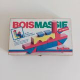 Vintage solid wood cube games