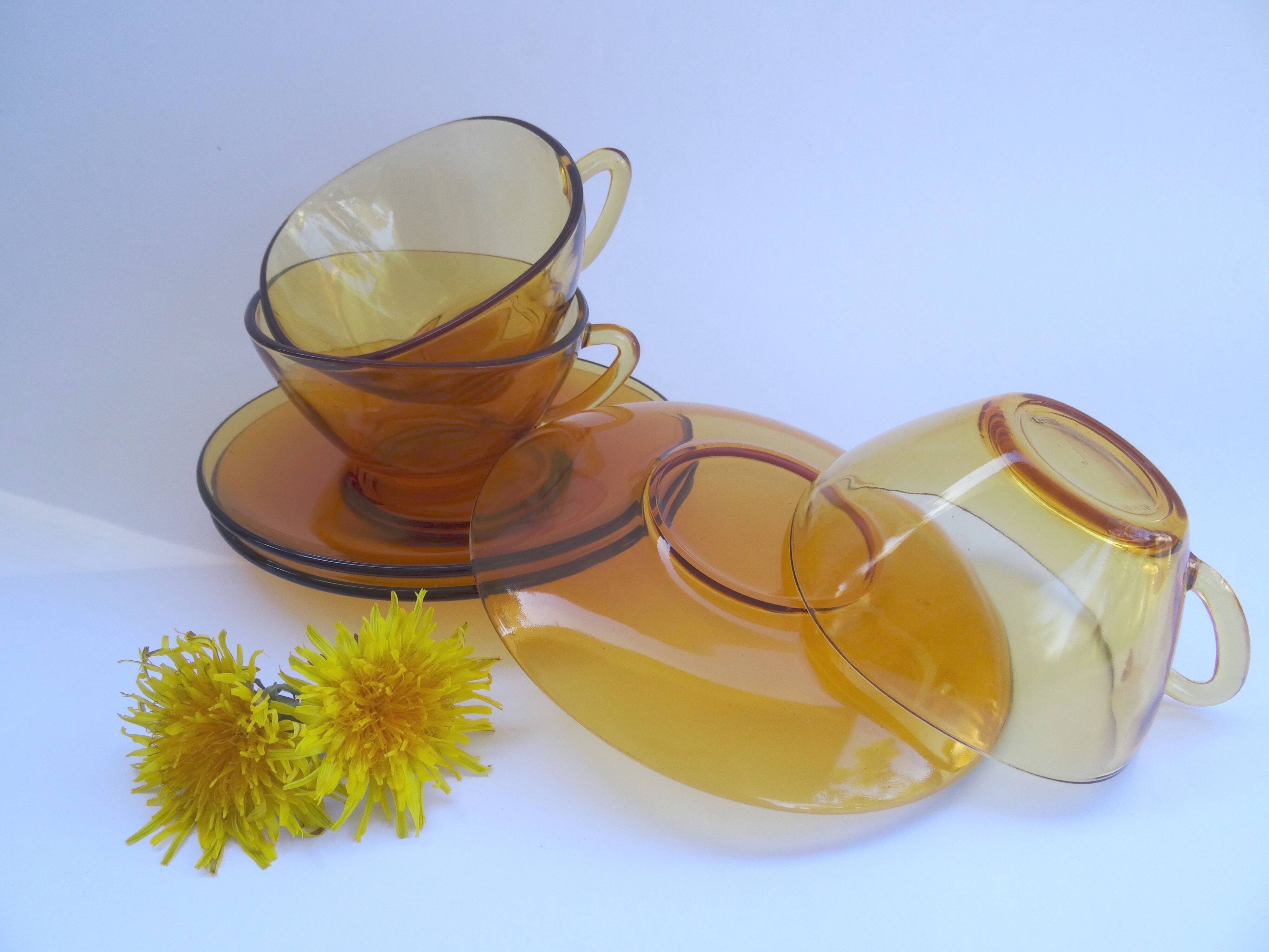 Vereco coffee cups with saucers