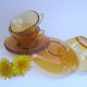 Vereco coffee cups with saucers