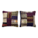 Set of 2 vintage kilim cushion covers 48x48 cm