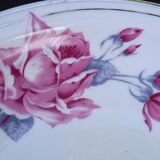 Plat creux  porcelaine Rose-Marie UML France
