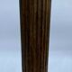Louis XVI style column cannelee wooden pearl for sculpture