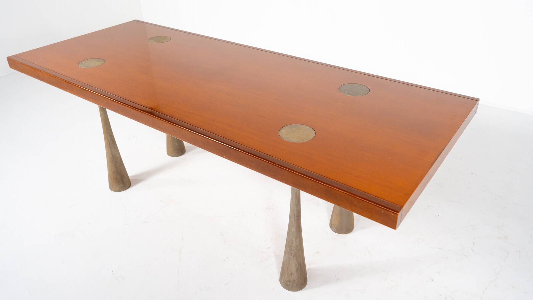 Large Dining Table by Angelo Mangiarotti, Italy