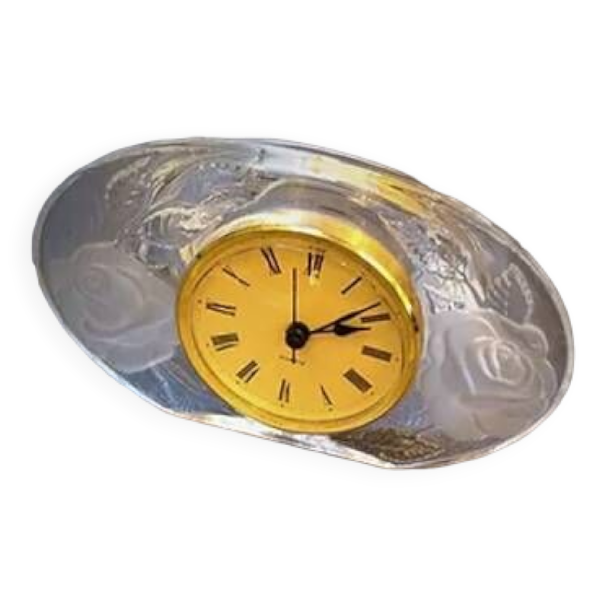 Vintage quartz crystal alarm clock