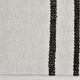 White Black Modern Striped Vintage Runner Rug, 68x276Cm