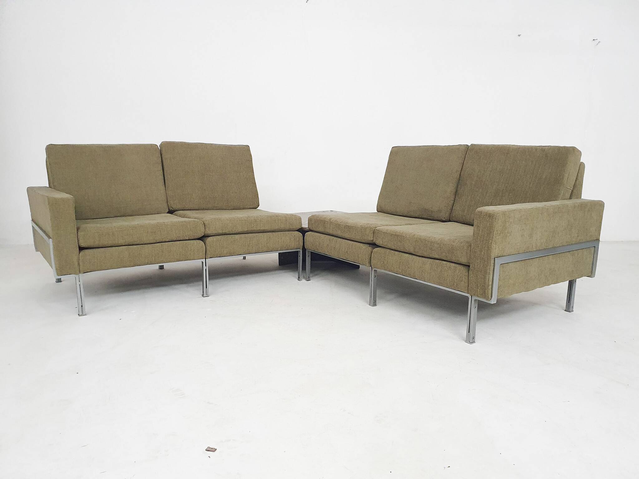 Modular 4-seater sofa, attrb. to Florence Knoll, Germany 1960's