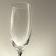 Vintage Pair of Crystal Silver Wedding Anniversary Champagne Flutes